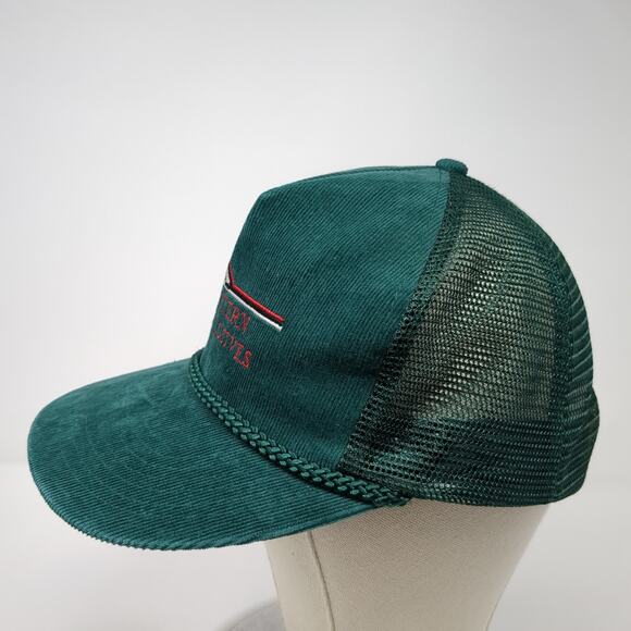 Western Explosives Snapback Trucker Hat Green OS Adjustable Rope AJM Headwear - Picture 3 of 9